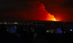 Núi lửa phun trào dữ dội trên bán đảo Reykjanes của Iceland sau động đất