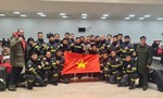Đội cứu hộ của Cảnh sát Việt Nam đã tới Thổ Nhĩ Kỳ sẵn sàng tìm kiếm nạn nhân