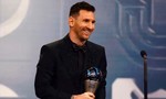 Khoảnh khắc Messi nhận giải The Best FIFA 2022