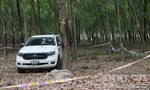 Vụ giám đốc sát hại nữ kế toán: Phát hiện chiếc xe bán tải trong rừng cao su