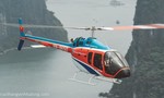 Máy bay trực thăng chở người đi ngắm cảnh trên Vịnh Hạ Long gặp nạn
