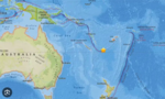 Động đất 7,8 độ richter ở Nam Thái Bình Dương, cảnh báo sóng thần