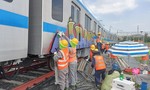 Tàu Metro số 1 bị vẽ bậy ở TPHCM đã được làm sạch