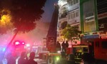 Nhanh chóng dập tắt đám cháy tại nhà hàng 7 tầng ở trung tâm TPHCM