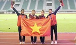 Clip Việt Nam giành HCV 4x400m tiếp sức nữ tại Giải điền kinh vô địch châu Á 2023