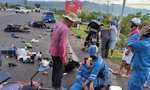 Bình Thuận: Ô tô tông hàng loạt người và xe máy dừng đèn đỏ