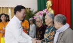 Chủ tịch nước Võ Văn Thưởng thăm, chúc Tết tại Vĩnh Long