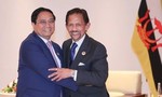 Thủ tướng Phạm Minh Chính hội kiến Quốc vương Brunei Haji Hassanal Bolkiah