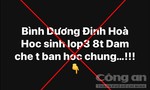 Bác bỏ thông tin "học sinh lớp 3 đâm chết bạn", xử lý kẻ tung tin giả