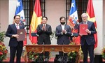 Việt Nam - Chile ra Tuyên bố chung nhân chuyến thăm của Chủ tịch nước Lương Cường