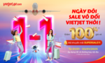 Cùng Vietjet xuất hành mùa xuân cùng ưu đãi vé bay giảm 100%