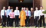 Lãnh đạo TPHCM thăm, chúc Tết Đại lão Hòa thượng Thích Trí Quảng