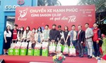 Khởi hành “Chuyến xe hạnh phúc”: Đưa miễn phí 900 người dân về quê đón Tết