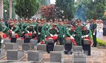 Truy điệu và an táng 21 hài cốt liệt sĩ hy sinh vì nhiệm vụ quốc tế
