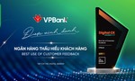 VPBank đạt giải thưởng "Ngân hàng thấu hiểu khách hàng"