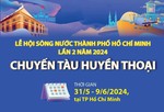 Lễ hội sông nước TPHCM lần 2 năm 2024 mở màn