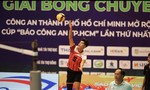 Giải bóng chuyền Công an TPHCM mở rộng: Bến Tre thắng Vĩnh Long 3-0