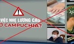 Tuyển dụng lao động trực tuyến, chiêu trò tinh vi nhằm chiếm đoạt tiền