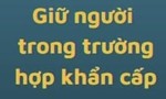 Giữ người trong trường hợp khẩn cấp đối với Tổng Biên tập Tạp chí Môi trường và đô thị