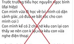 Quảng Nam: Bác bỏ thông tin ‘bắt cóc trẻ em trước cổng trường’