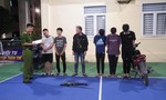 Chặn 6 đối tượng mang hung khí chuẩn bị đi gây rối trên các tuyến đường