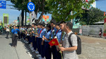 Video: Đoàn xe nghi lễ đưa 731 hài cốt liệt sĩ từ Công viên Lê Thị Riêng về an táng tại Nghĩa trang Liệt sĩ