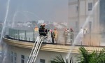 TPHCM: Diễn tập chữa cháy, cứu nạn quy mô lớn tại Bệnh viện Xuyên Á và chung cư 1A-1B Nguyễn Đình Chiểu