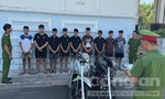 Bắt 8 thanh thiếu niên dàn cảnh đánh, chém người dã man để cướp tài sản