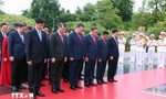 Lãnh đạo Đảng, Nhà nước đặt vòng hoa tại Đài tưởng niệm các Anh hùng liệt sỹ
