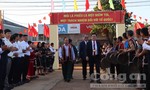 Cử tri tỉnh Gia Lai hân hoan đi từ sáng sớm dự 'Ngày hội non sông'