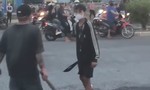 Mời làm việc 4 đối tượng cầm hung khí đuổi đánh nhau trong KCN Sóng Thần