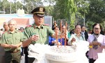 Đoàn đại biểu Văn phòng Bộ Công an tưởng nhớ, tri ân các Anh hùng - Liệt sĩ tại Tây Ninh