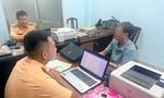 Đội CSGT Cát Lái mời tài xế xe tải chạy ngược chiều đến làm việc