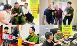 Những ngày lễ không nghỉ và hình ảnh ý nghĩa của Công an cơ sở ở Hà Nội