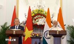 Tổng Bí thư, Chủ tịch nước Tô Lâm và Thủ tướng Ấn Độ Narendra Modi​ gặp gỡ báo chí