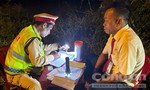 Phát hiện tài xế xe khách vi phạm nồng độ cồn khi đang chở 30 người