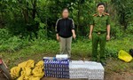 Giả nhân viên giao hàng vận chuyển thuốc lá lậu