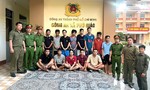 Công an xã Phú Giáo test ma túy lưu động đối với công nhân, người lao động trên địa bàn
