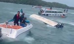 Lật cano chở du khách ở Phú Quốc, nhiều người được cứu kịp thời
