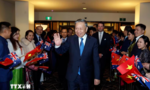 Tổng Bí thư, Chủ tịch nước Tô Lâm đến thủ đô Canberra, tiếp tục chuyến thăm cấp Nhà nước Australia