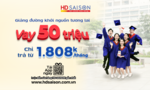 Vay học phí HD SAISON tiếp sức học tập bằng tài chính chính thống