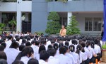 Công an phường Bà Rịa: Tuyên truyền về an toàn giao thông dịp đầu năm học mới