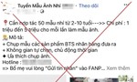 Đằng sau bẫy "tuyển người mẫu nhí”