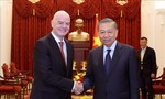 Tổng Bí thư, Chủ tịch nước Tô Lâm tiếp Chủ tịch FIFA Gianni Infantino