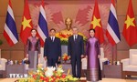 Tổng Bí thư, Chủ tịch nước Tô Lâm chủ trì Lễ đón Nhà vua Vương quốc Thái Lan thăm cấp Nhà nước tới Việt Nam