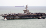 Tàu sân bay USS Abraham Lincoln rỉ sét nặng sau thời gian triển khai ở Trung Đông