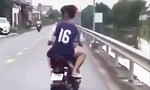 Video: Thiếu niên điều khiển xe máy lạng lách, đánh võng đã bị mời lên làm việc