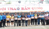 Hội thao bắn cung “Thanh niên Quận 10 kết nối sức mạnh - Chinh phục đỉnh cao”