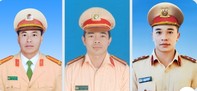 Truy thăng cấp bậc hàm đối với 3 cán bộ, chiến sĩ Công an hy sinh tại Lâm Đồng
