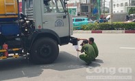 Xe bồn ôm cua cán tử vong một phụ nữ vừa đi khám bệnh về